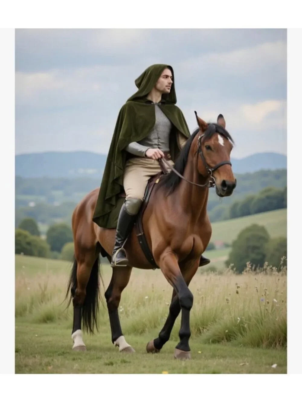 MCJC hooded cloak